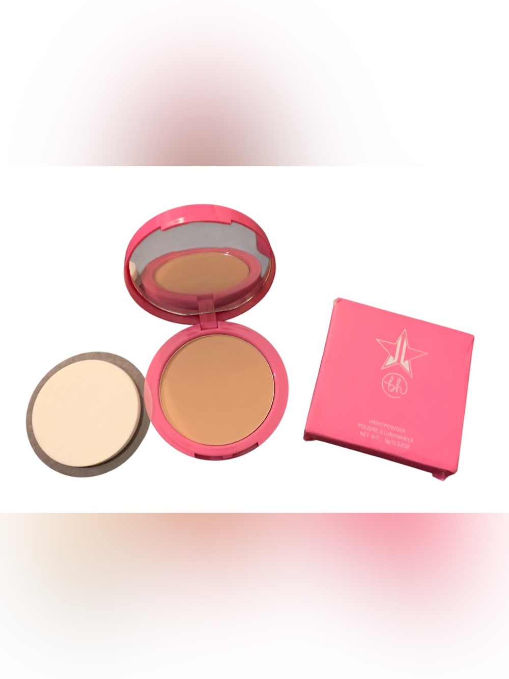 Jeffree Star Compact Powder Foundation in Pink Case